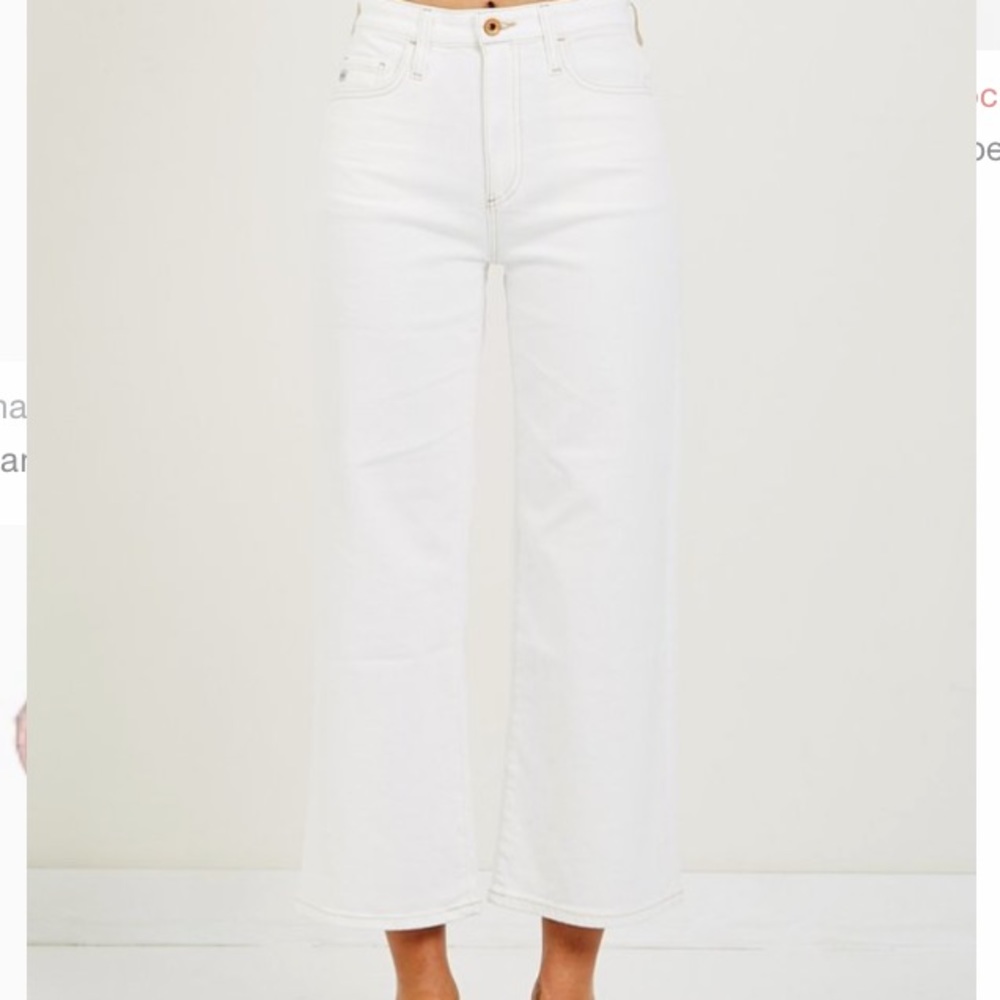 AG jeans Etta High Waisted Wide leg crop